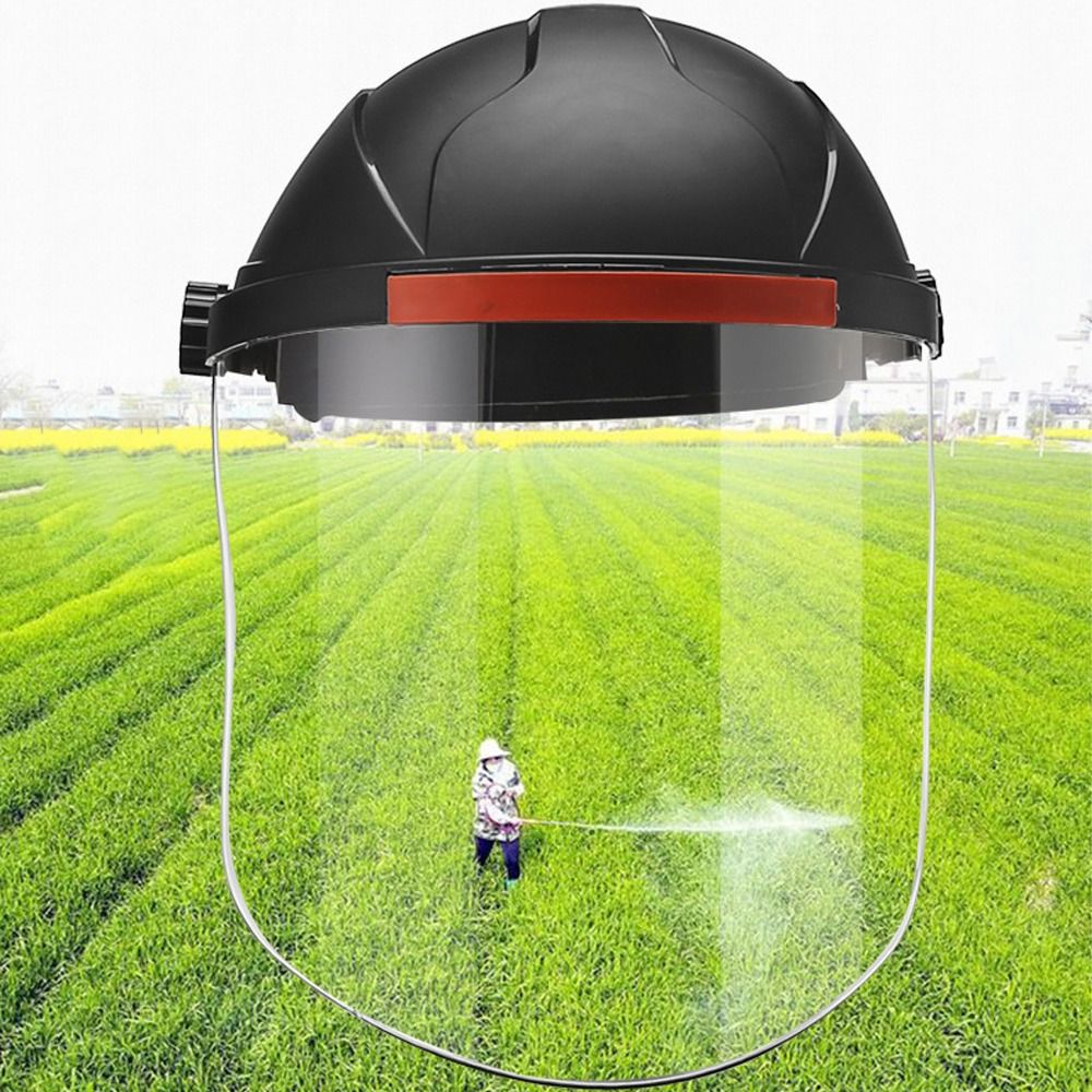 Woodworking Mask - PC Plastic Welding Protective Mask Transparent