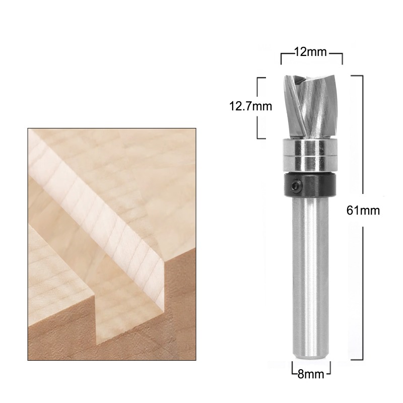 Router Bits For Woodworking - Solid Carbide Welded End Mill Woodworking