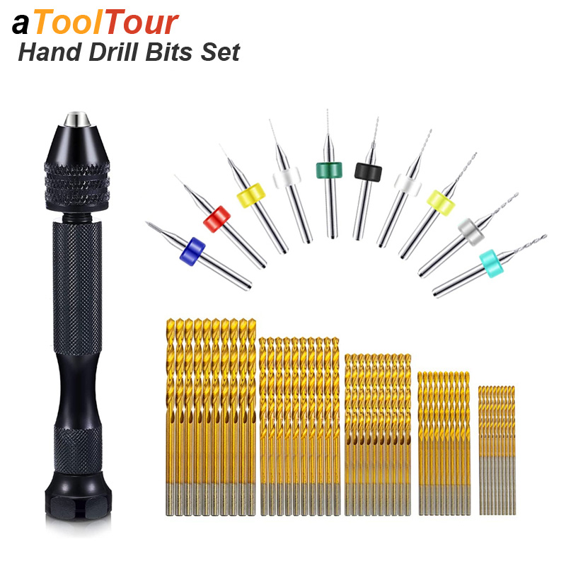 Micro Mini Pin Vise Hand Drill - Woodworking Front Vise ulasan dan harga