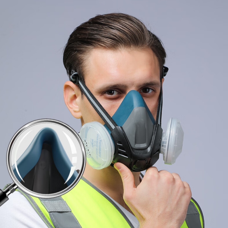 XYEHS Reusable Half Respirator - Woodworking Mask ulasan dan harga