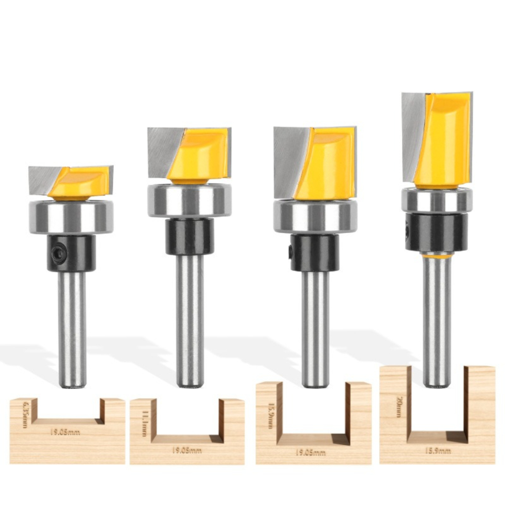 1/4Inch Shank Flush Trim Route - Router Bits For Woodworking ulasan dan harga