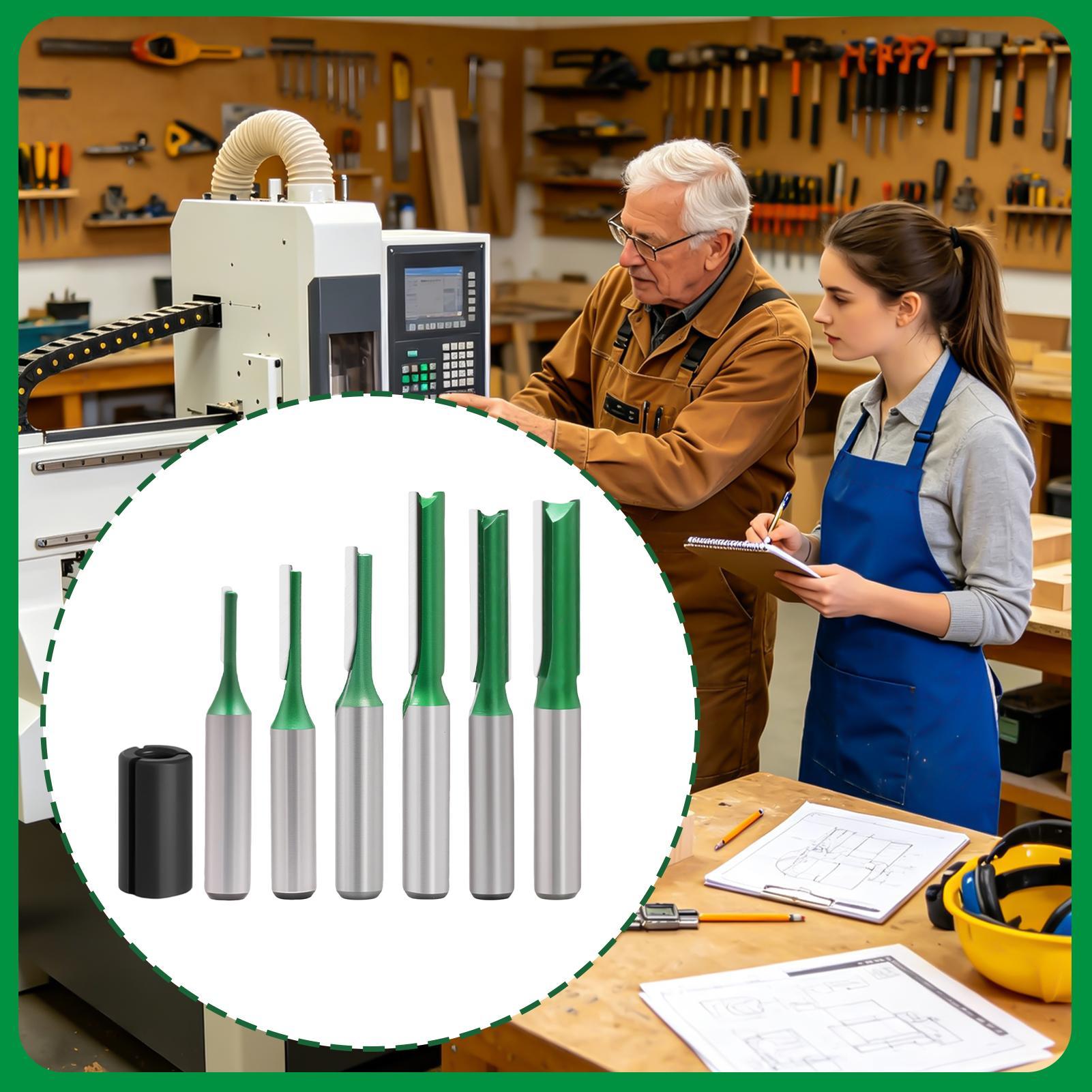 Straight Router Bit 0.3 Inch S - Router Bits For Woodworking ulasan dan harga