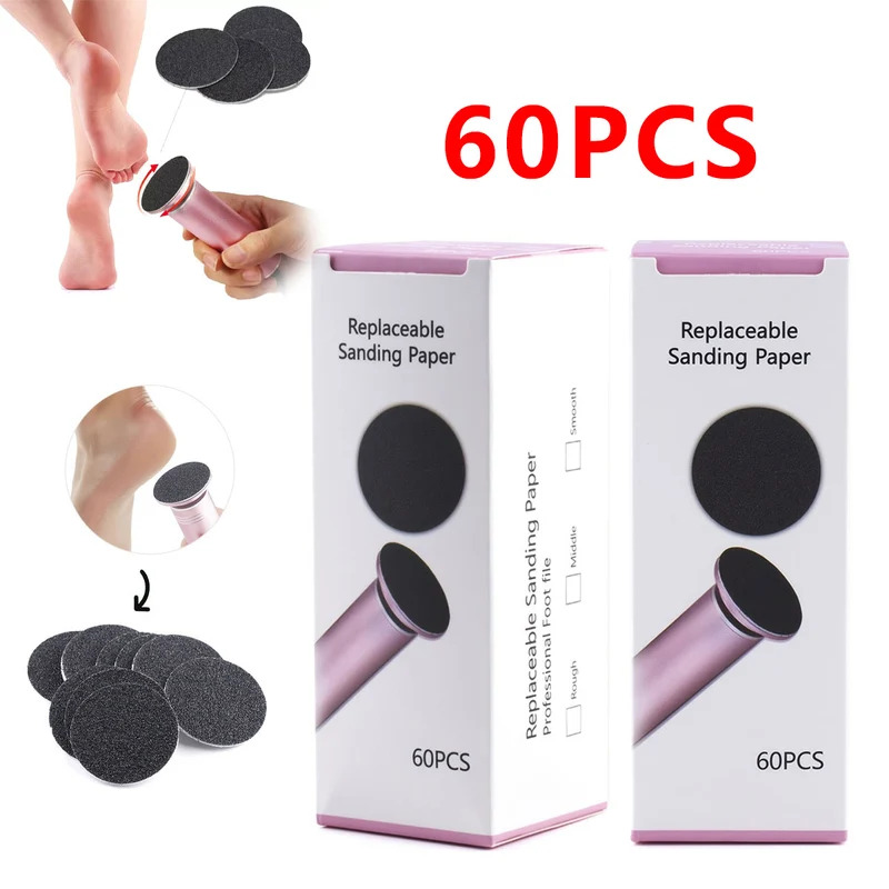 60pcs Replaceable Sanding Disc - Woodworking Rasp ulasan dan harga