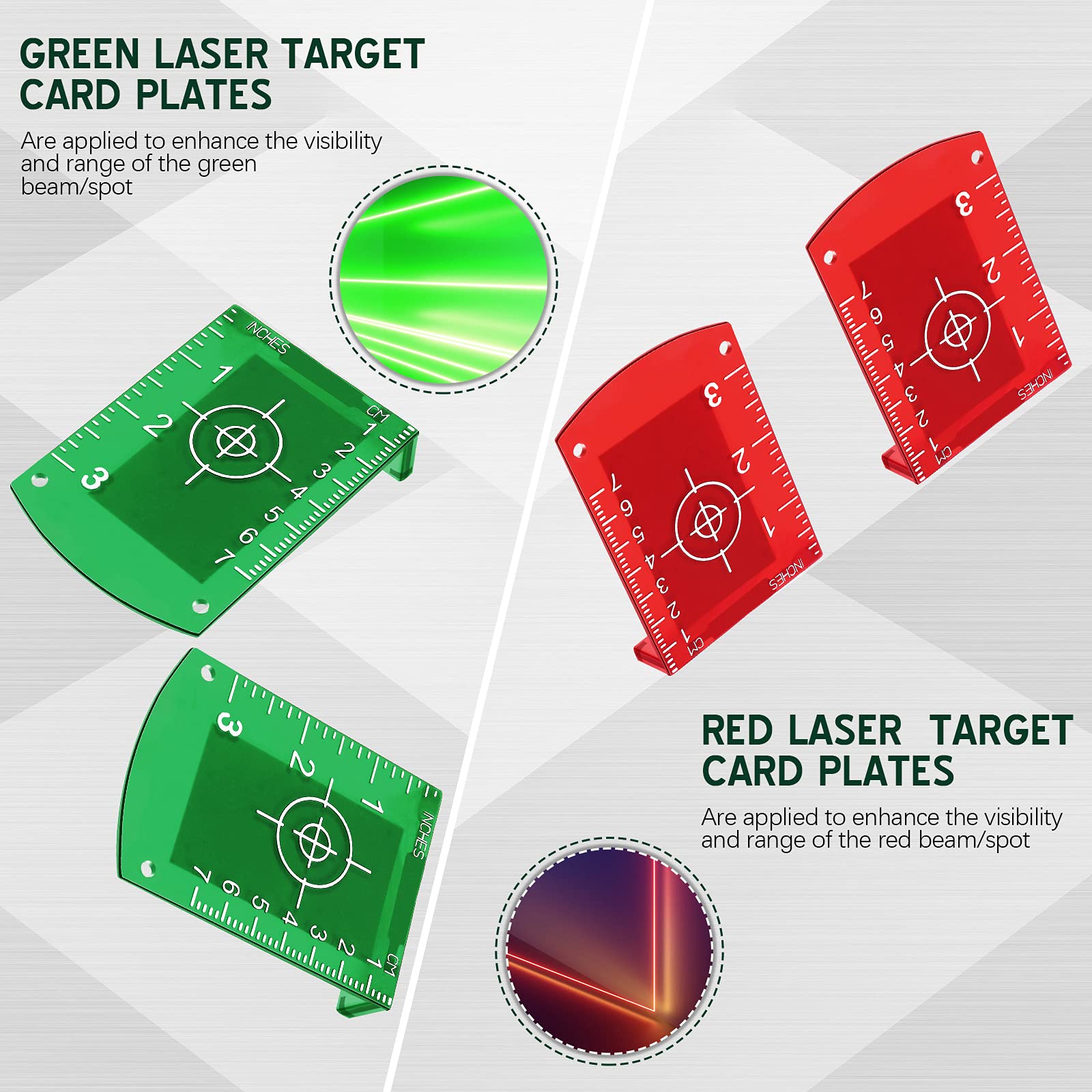 2Pcs Laser Level Target Board  - Woodworking Online ulasan dan harga