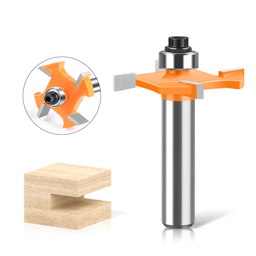 4 Wings T Slot Router Bit 1/2
