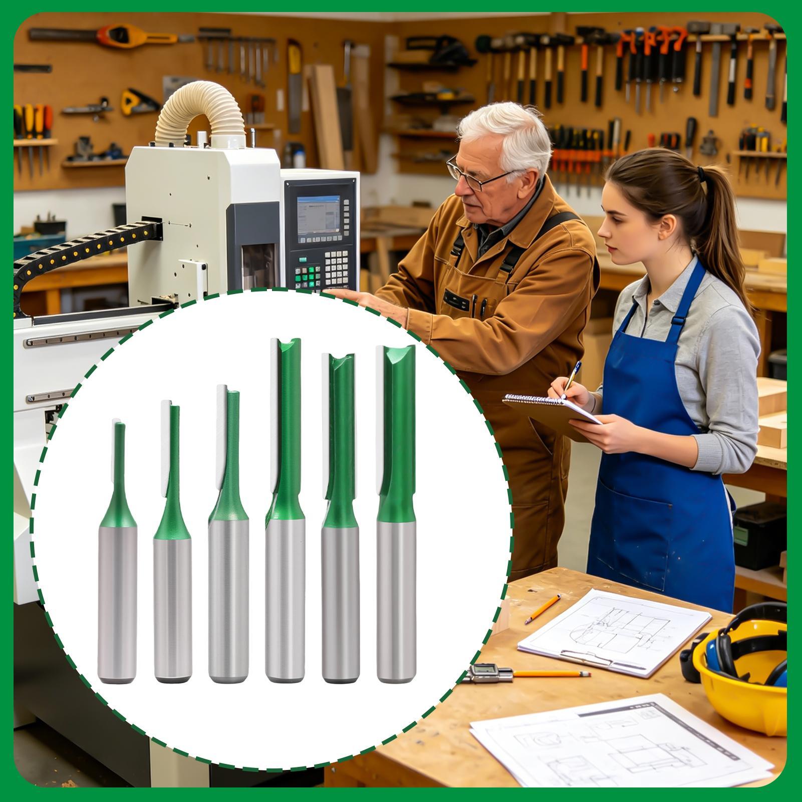 Straight Router Bit Set 0.3 In - Router Bits For Woodworking ulasan dan harga
