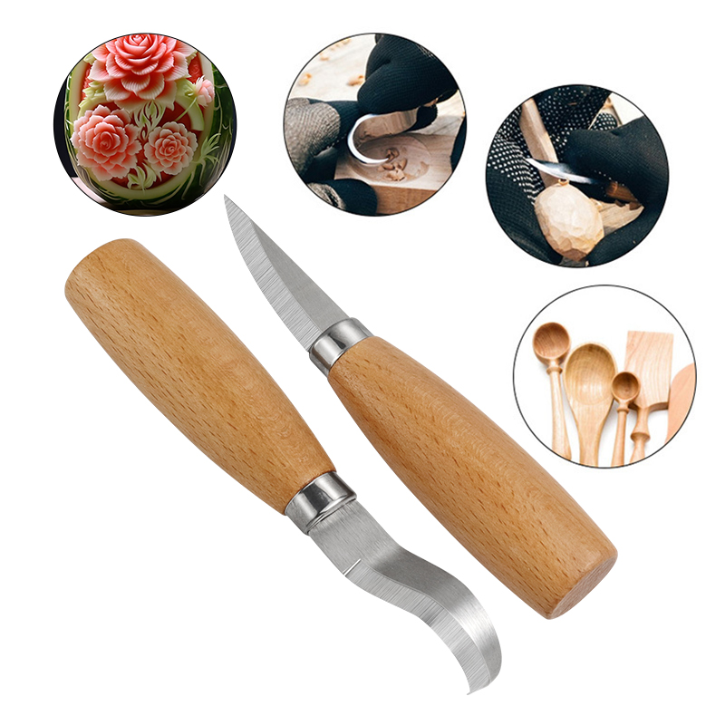 Stainless Iron Carving Knife B - Woodworking Tool Stores ulasan dan harga