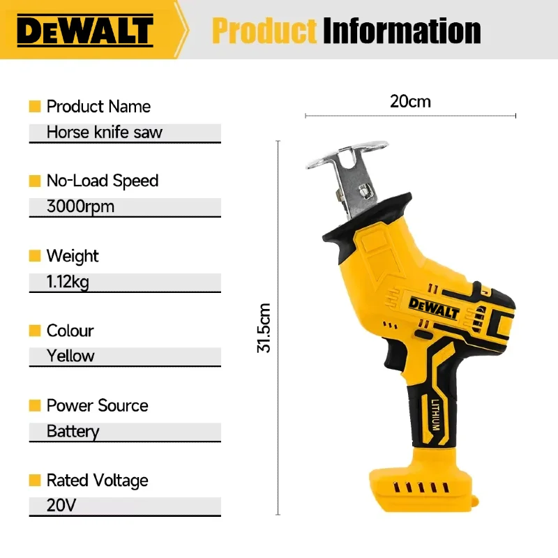 Dewalt  Brushless Reciprocatin - Woodworking Rasp ulasan dan harga