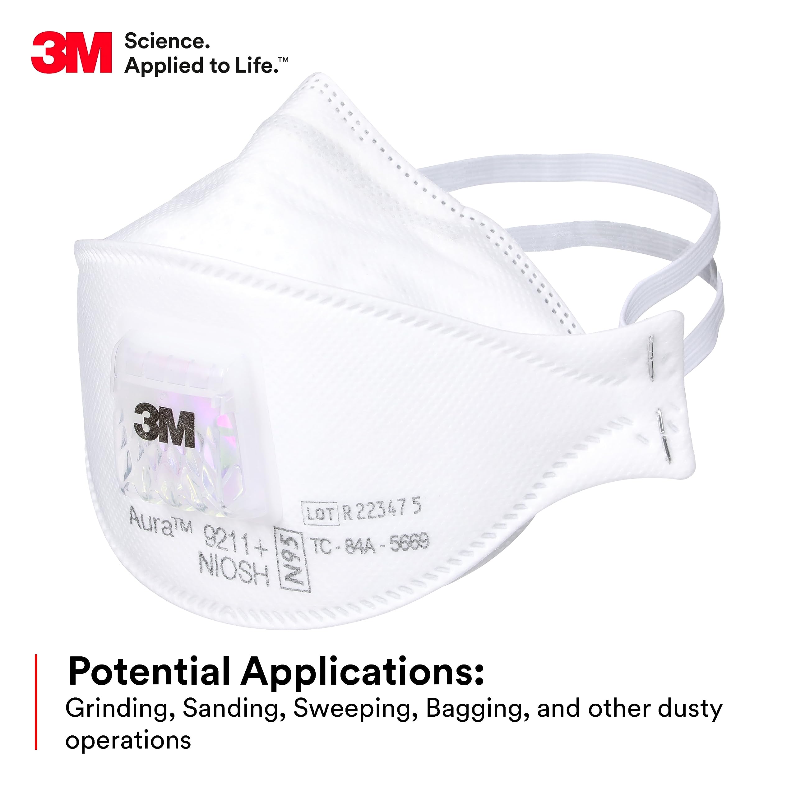 3M Aura 9211+ Particulate Resp - Woodworking Mask ulasan dan harga