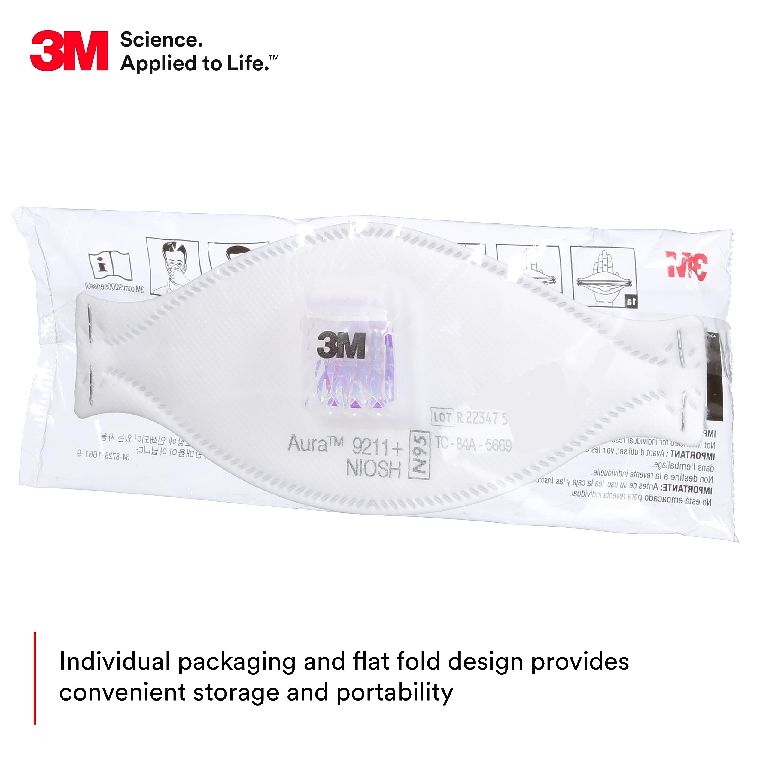 3M Aura 9211+ Particulate Resp - Woodworking Mask ulasan dan harga