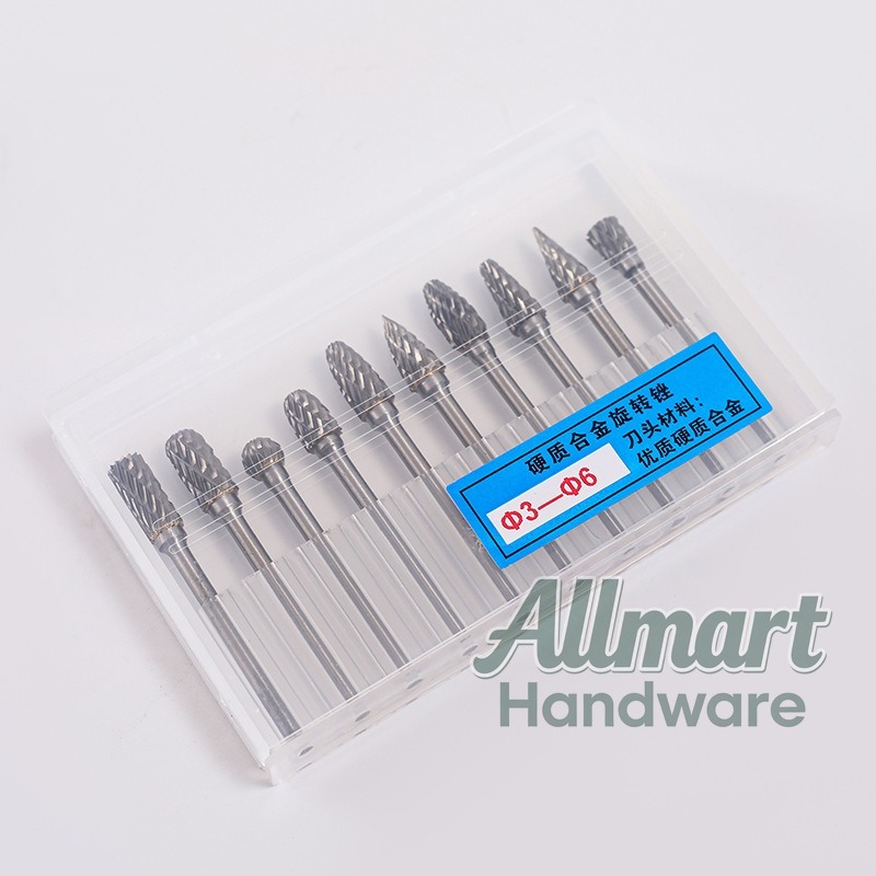 10PCS Wood Carbide Rotary Burr - Router Bits For Woodworking ulasan dan harga