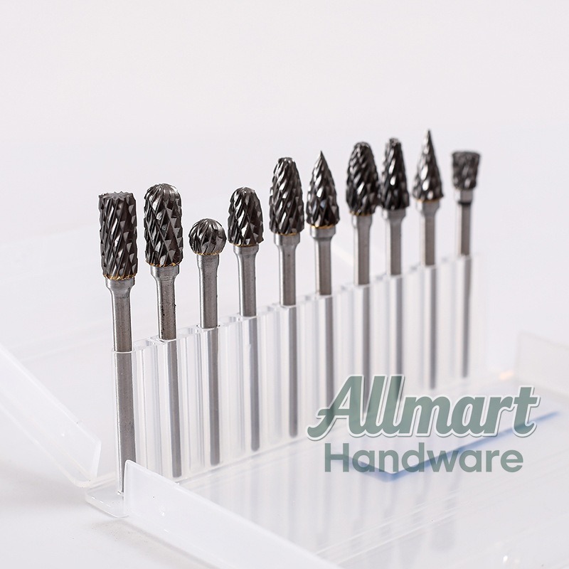 10PCS Wood Carbide Rotary Burr - Router Bits For Woodworking ulasan dan harga