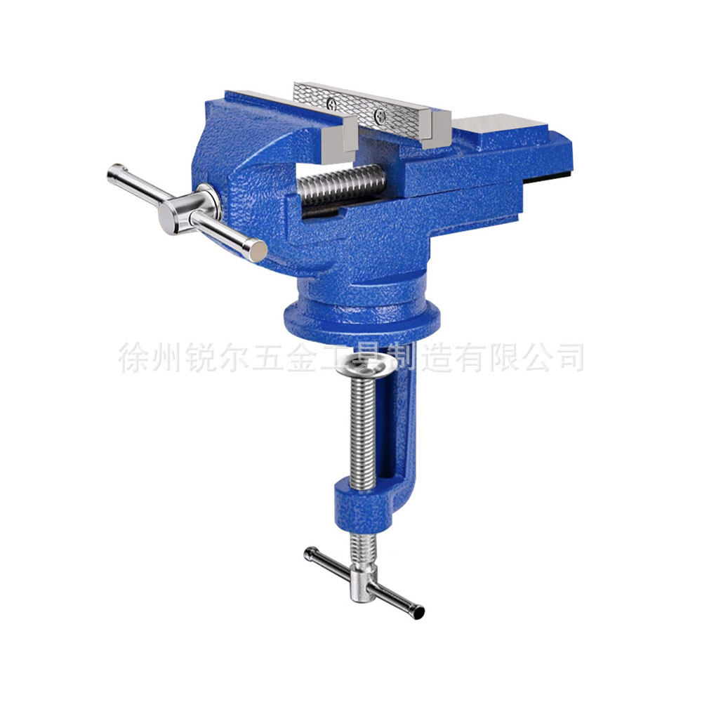 360° Swivel 50# Bench Vise Cas - Woodworking Front Vise ulasan dan harga
