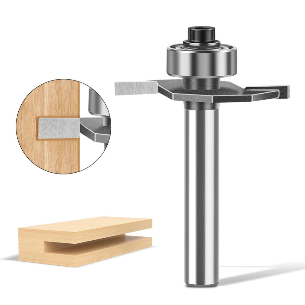 1/4-1/2 Handle Ball Bearing T- - Router Bits For Woodworking ulasan dan harga