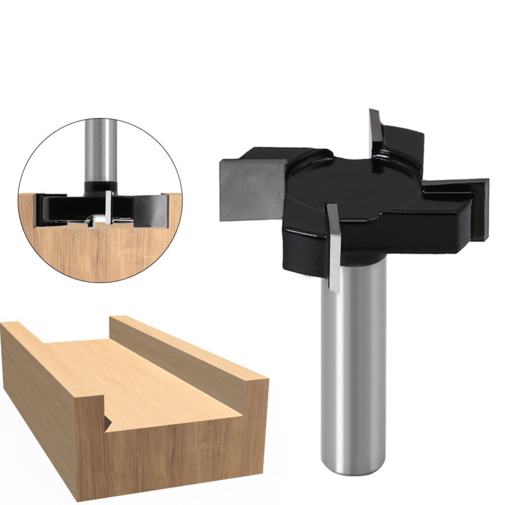 4‑Flute T‑Slot Router Bit Carb - Router Bits For Woodworking ulasan dan harga