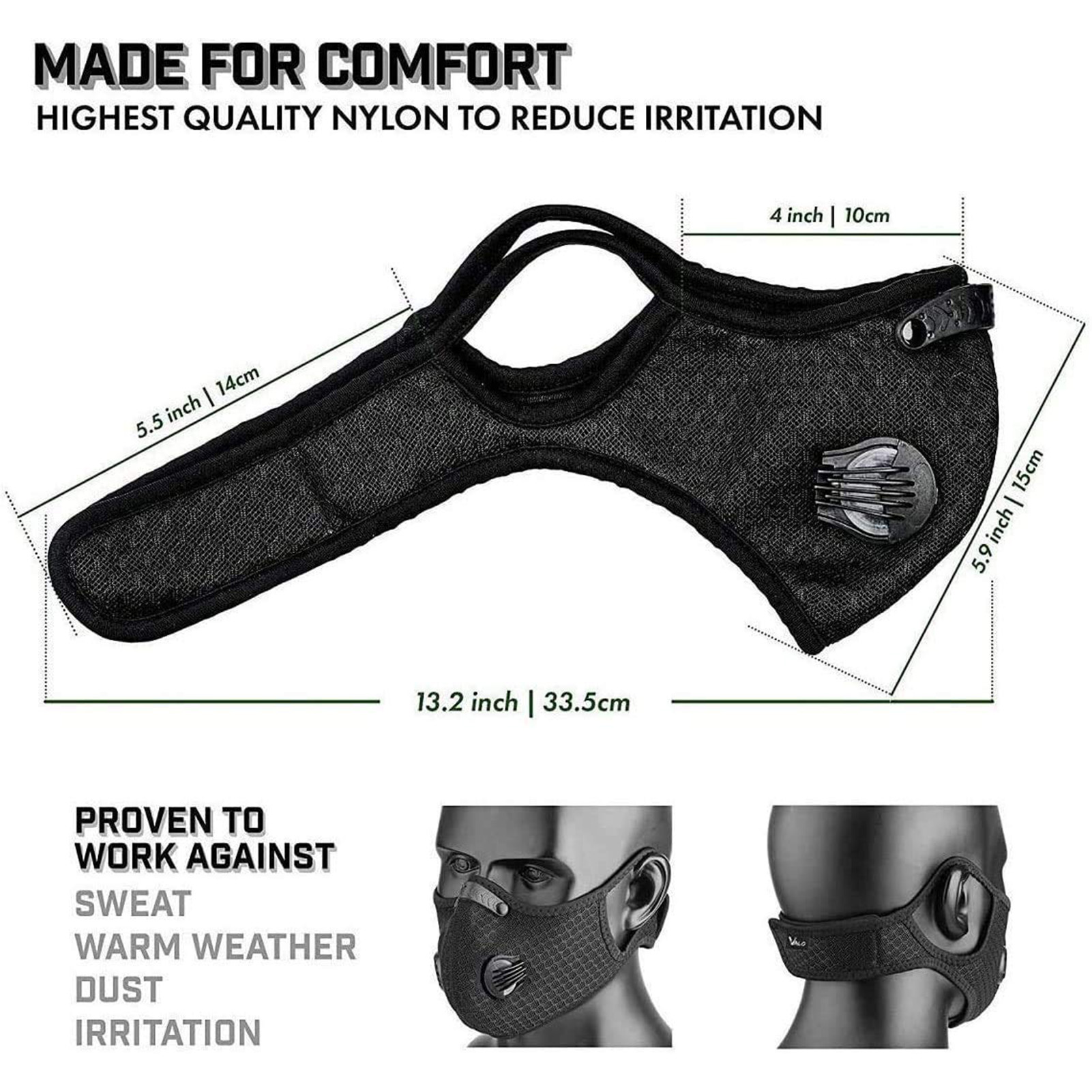 Unisex Windproof Riding Mask A - Woodworking Mask ulasan dan harga