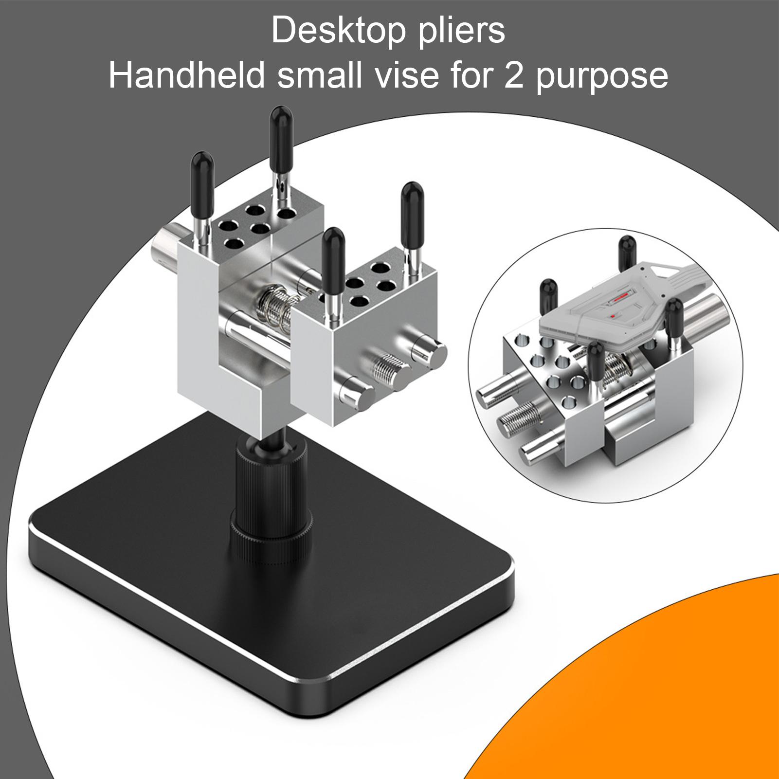 Small Bench Vise 2-in-1 Desk V - Woodworking Vice Quick Release ulasan dan harga