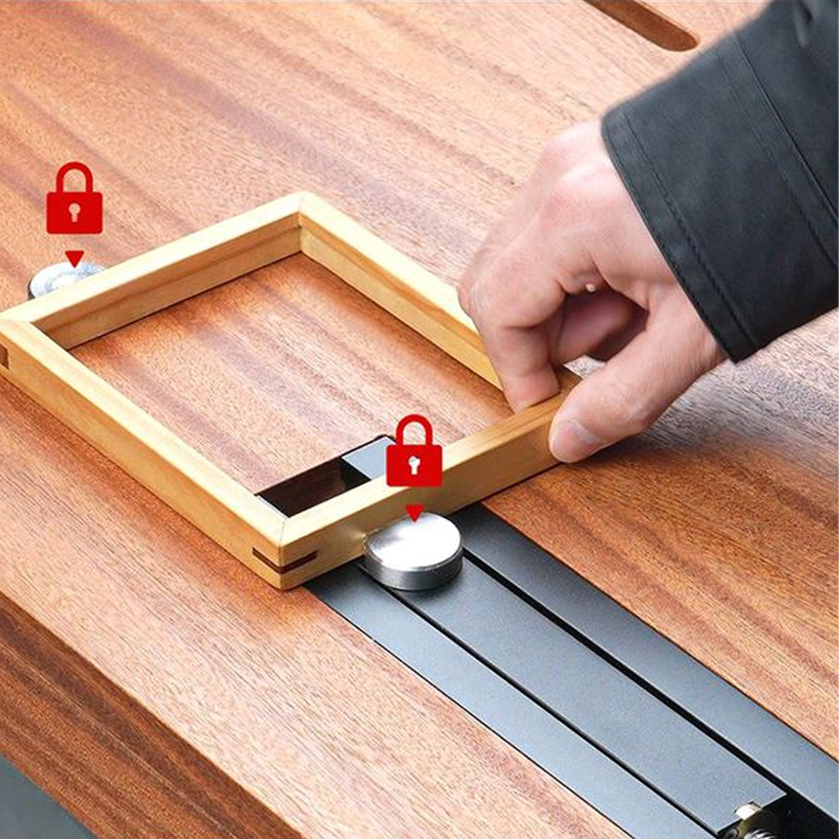 Aluminum Alloy Woodworking Ben - Woodworking Front Vise ulasan dan harga